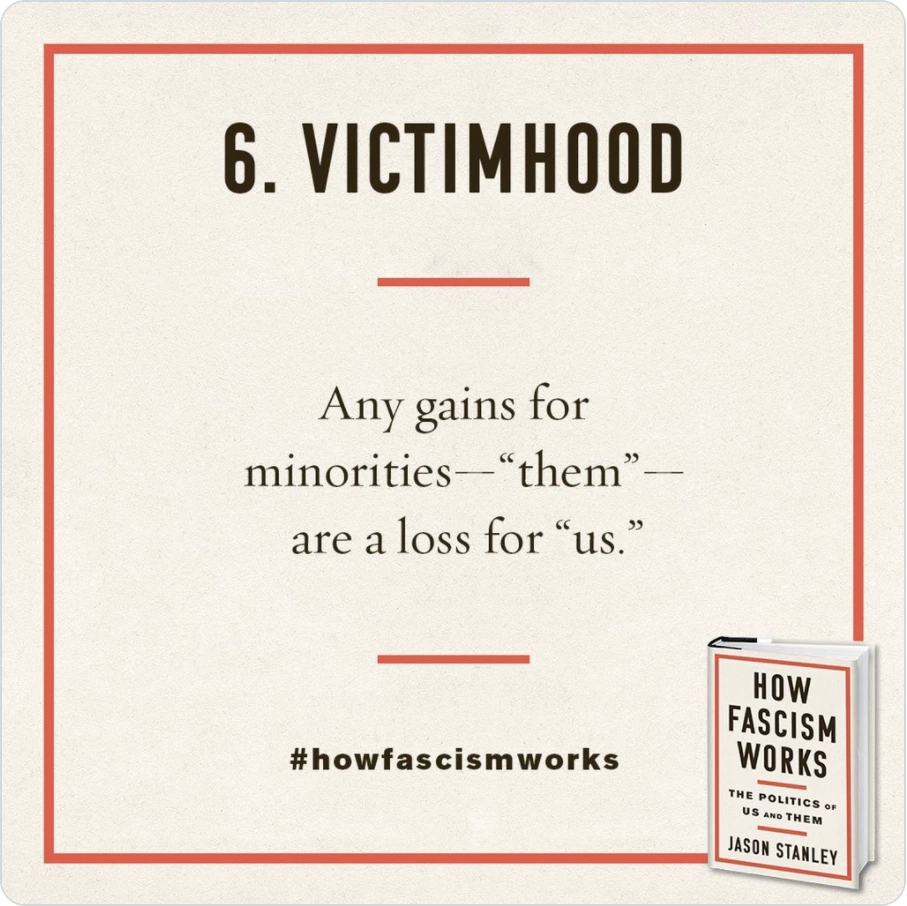 How Facism Works - Day 6 - Victimhood